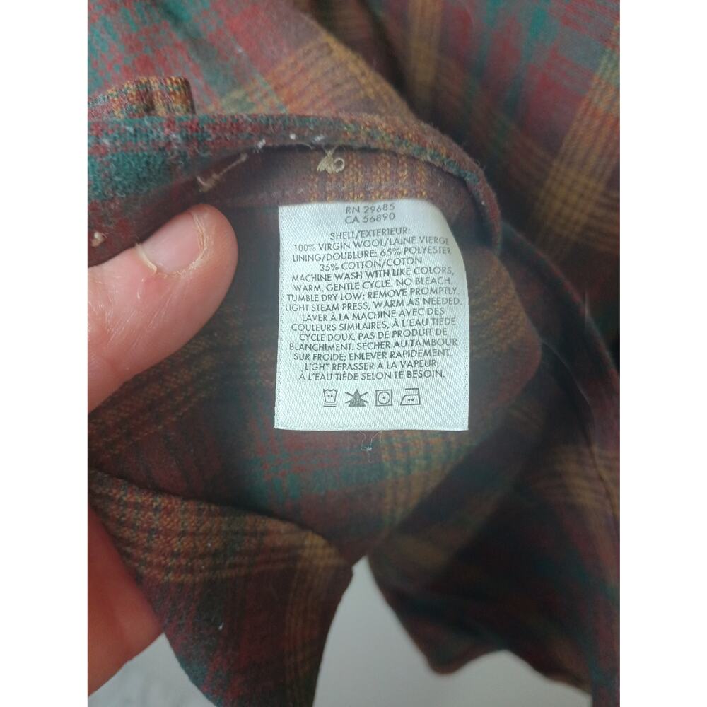 Pendleton Woolen Mills Plaid Burnside Double Brea… - image 4
